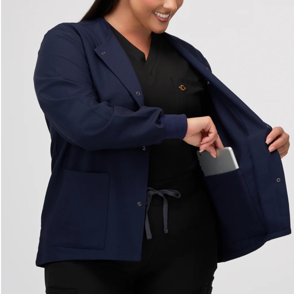 LUUNA (Luna) Scrubs Jacket Navy/dark blue M/L